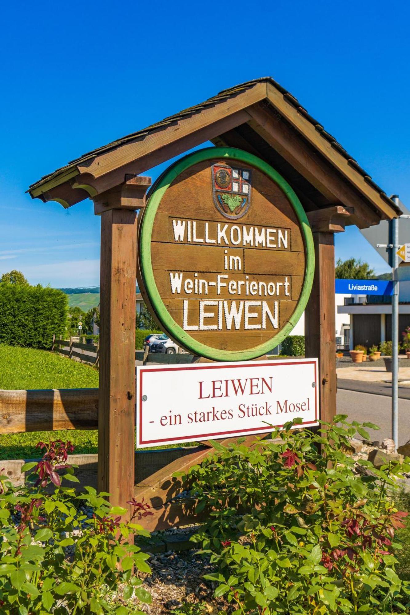 Ferienwohnung Leni Leiwen Exterior foto